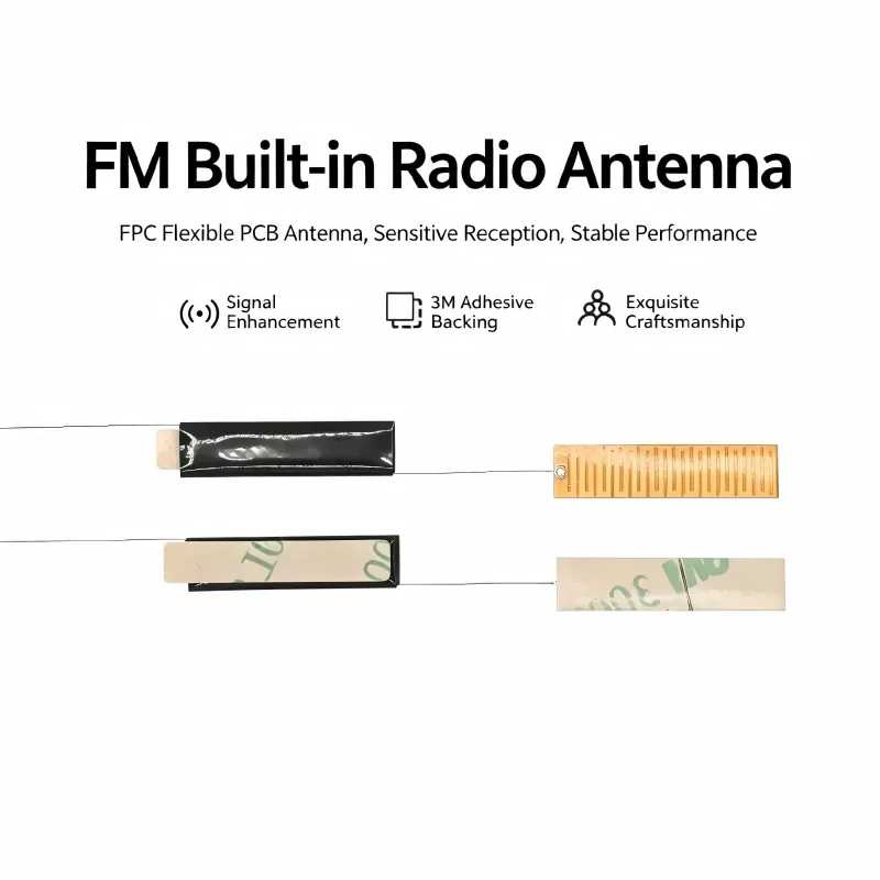 Antena de radio FM incorporada