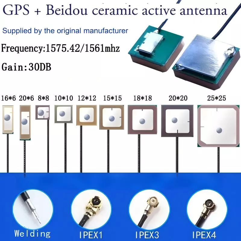 Antena de posicionamiento GPS/BD para tableta